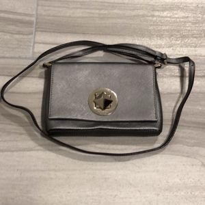 Kate Spade Newbury Lane Sally Silver Crossbody Bag